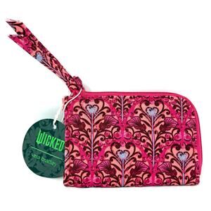 Vera Bradley Wicked Zip Card Wallet Pouch Bewitching Pink Keyring Shes So Good
